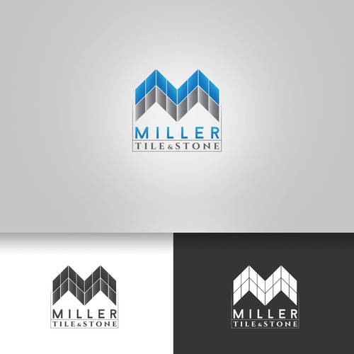 Concept logo for a tiling business