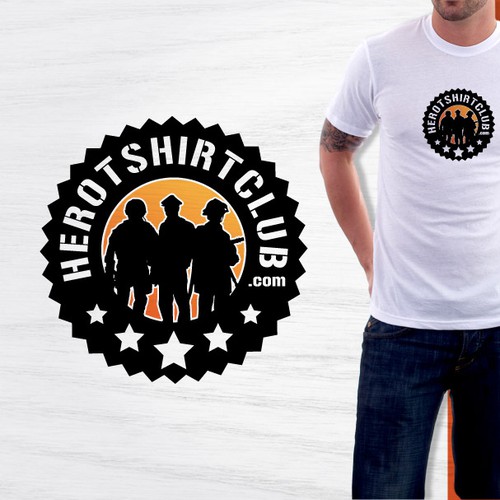 logo for herotshirtclub.com 
