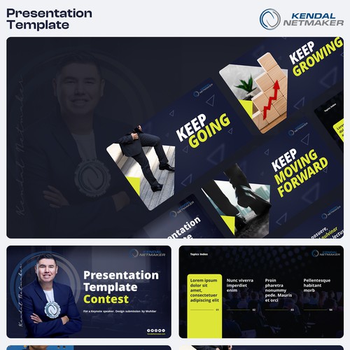 Motivational Presentation Design for Kendal Netmaker