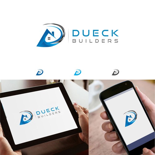 Sustainable builder's logo for Dueck Builders