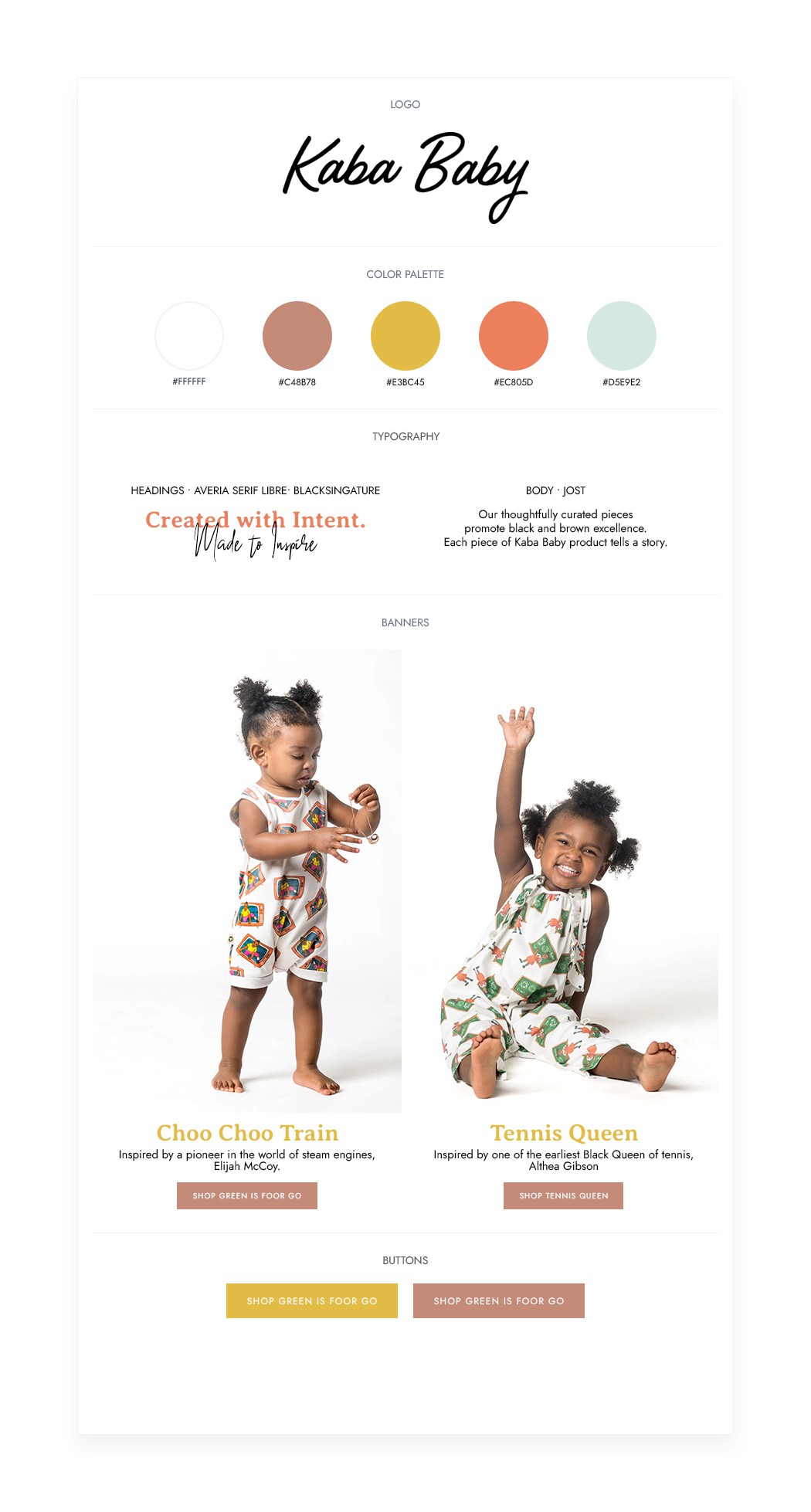 Help select Color palette & Font for my website