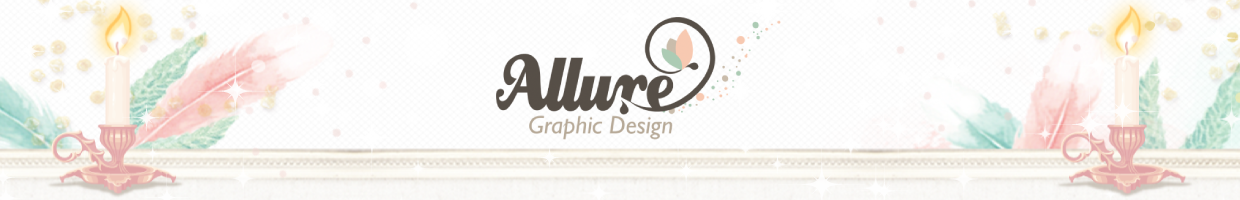 99Designs banner for @allure