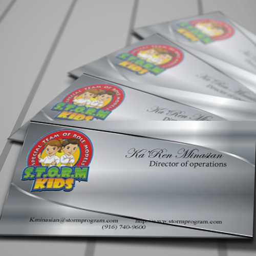 S.T.O.R.M. Program Business Card