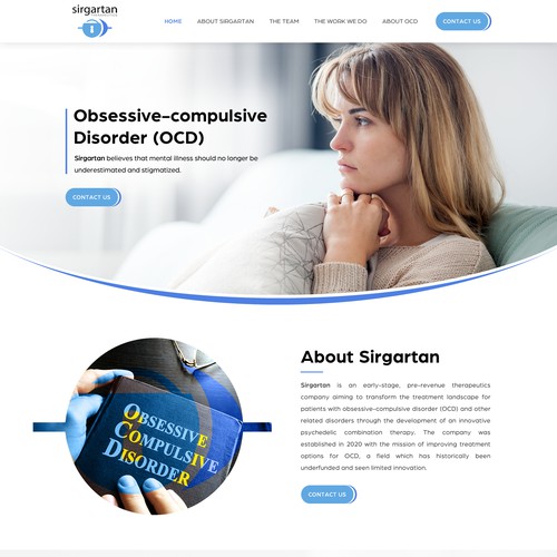 Pre-revenue therapeutics company website