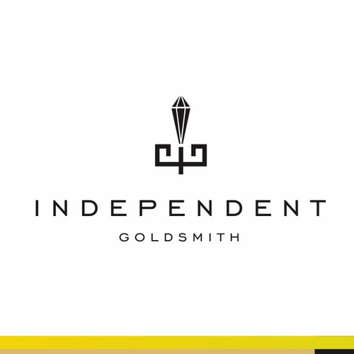 Creating the signage for a jewellery store