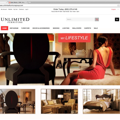 Unlimited Furniture Group needs a new banner ad