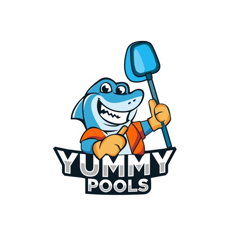 Pool Cleaning Logo