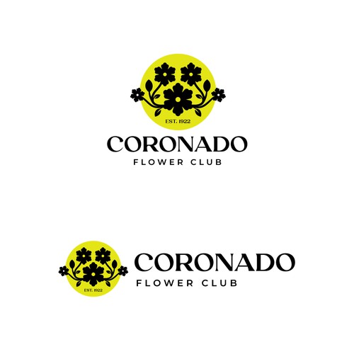 Logo Concept for Coronado Flower Club