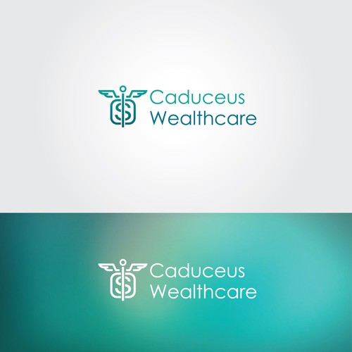 Hollow logo for medical wealthcare company