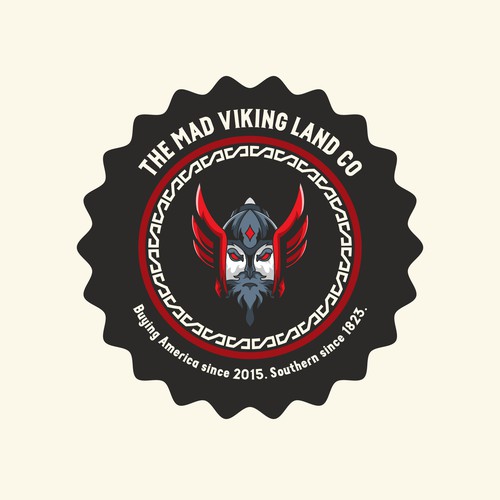 Bold Logo Concept Viking Mad