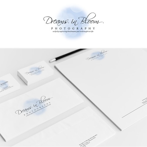 Design logo for Dreams In Bloom Photography