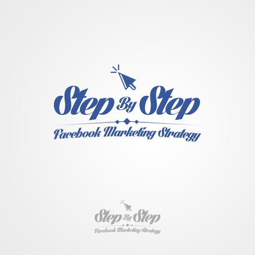 Logo for a Facebook marketing course