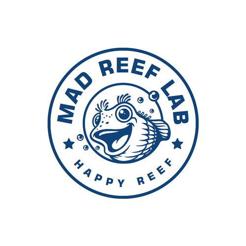 MAD REEF LAB LOGO DESIGN