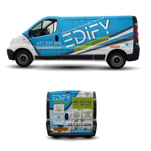 van wrap design