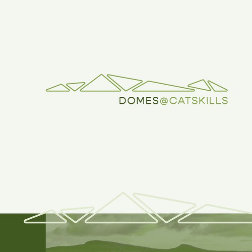 Logo design for alternative way to camp in the Catskills