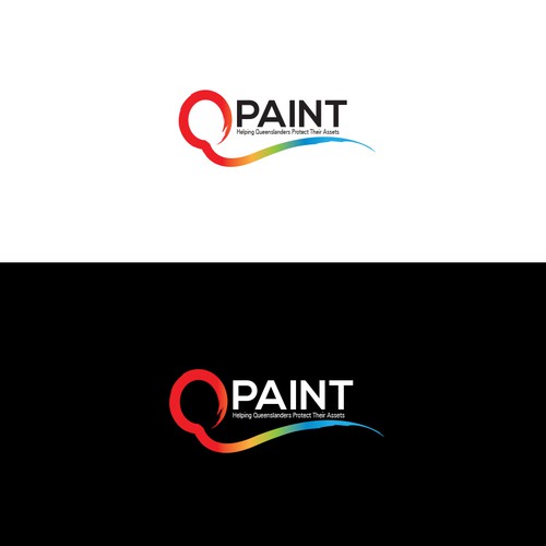 Colorful logo for Qpaint