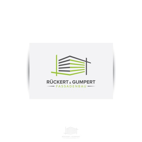 Logo concept for construction company