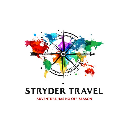 Colourful Stryder Travel logo