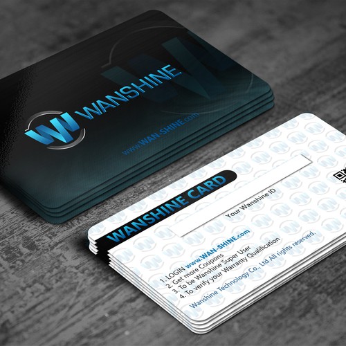 Wan-shine Membership card