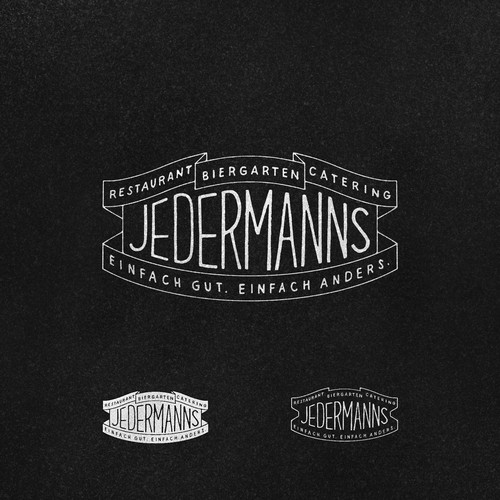 vintage logo design for JEDERMANNS