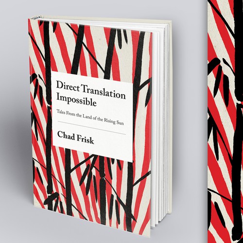 Create a Japanese Themed Book Cover for "Direct Translation Impossible"