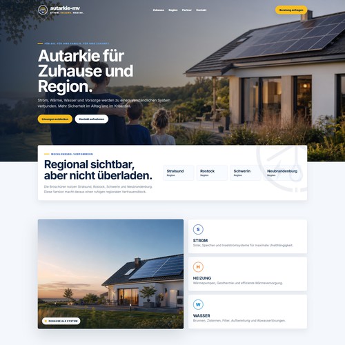 Landing page