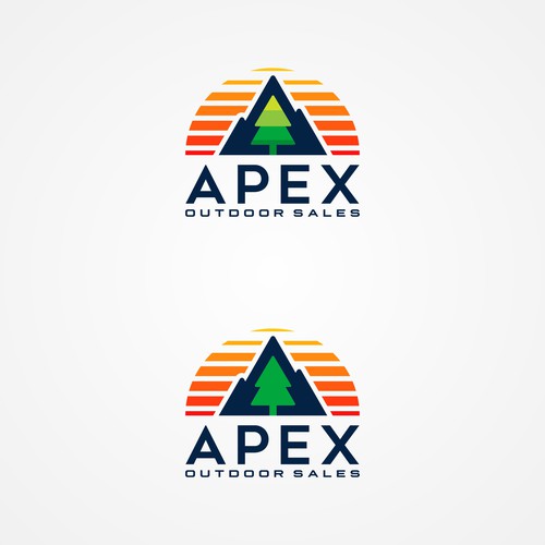 Outdoor logo concept for APEX
