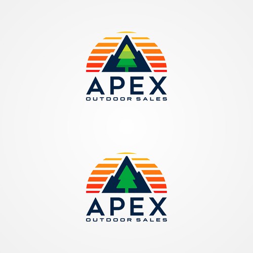 Outdoor logo concept for APEX