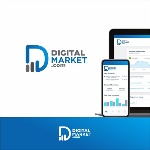 Logo Concept for digitalmarket.com