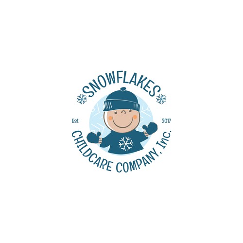  a creative brand for Snowflakes Childcare