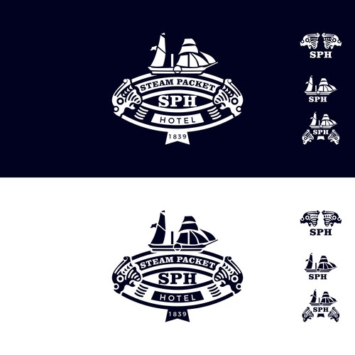 Logo for a hotel