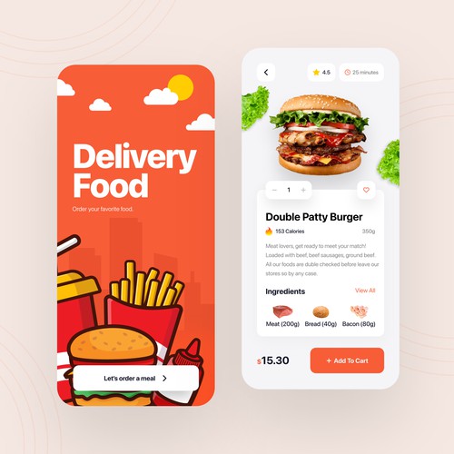 FoodDelivery App Design