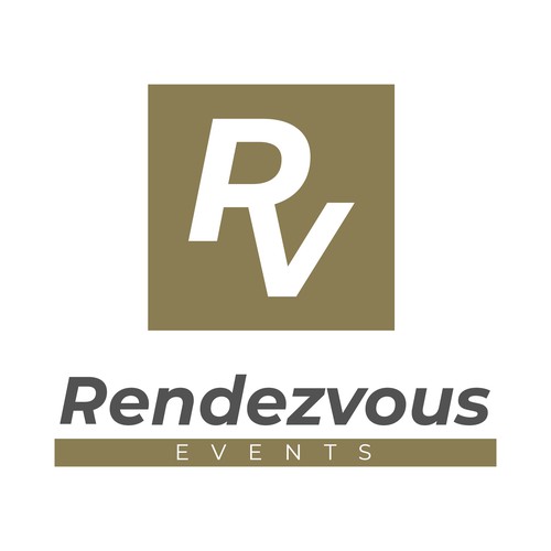 Rendezvous Events Logo Design