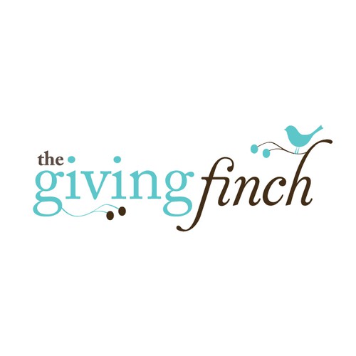 Papercrafts company logo design - The Giving Finch