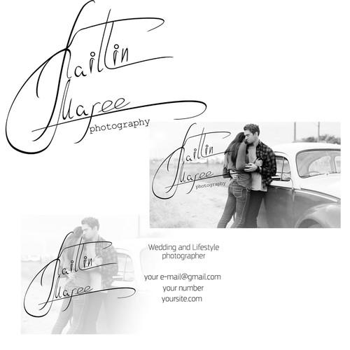 Logo and Business card for wedding and lifestyle photographer