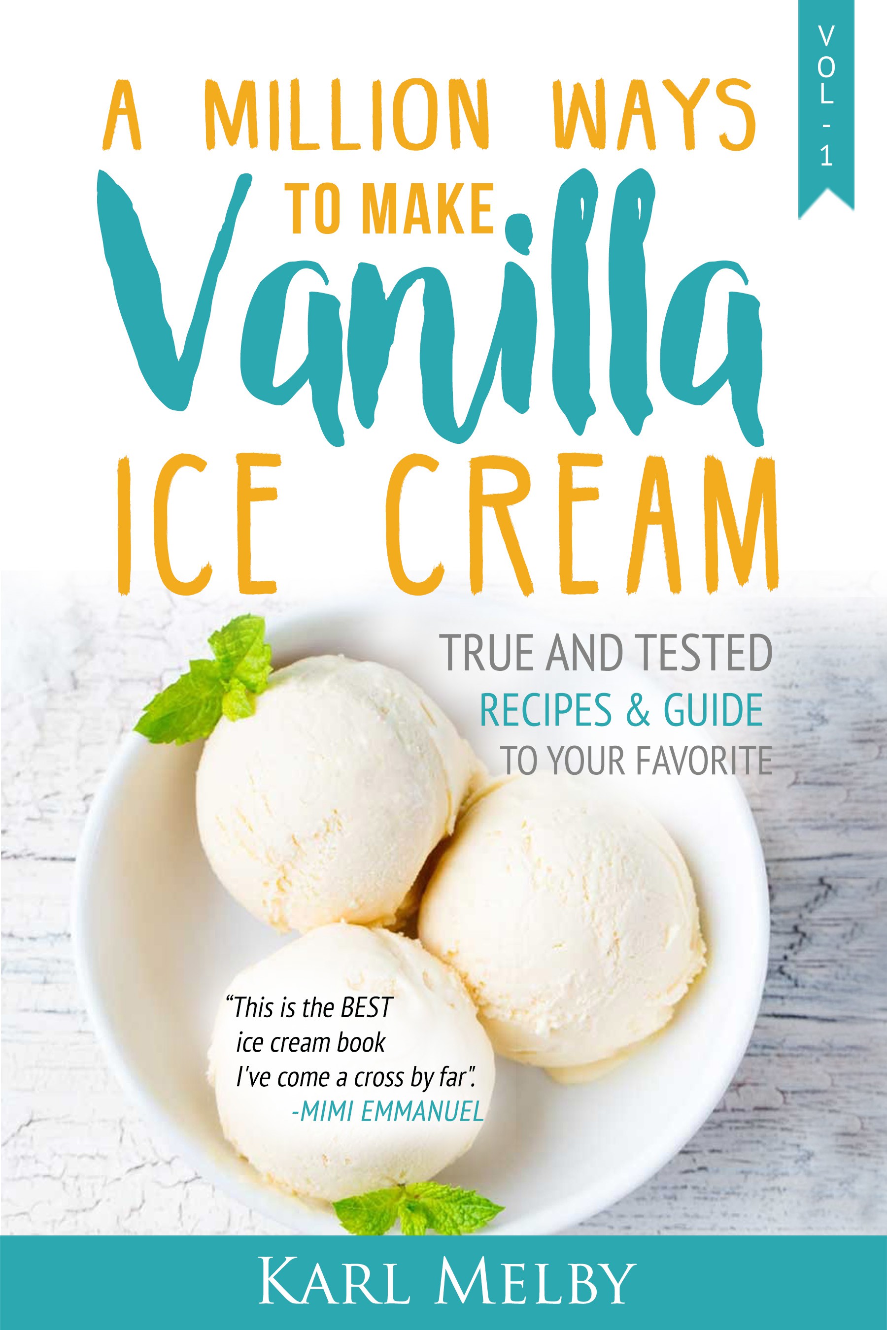 Design a smashing cover to a bestselling Ice Cream eBook to be!