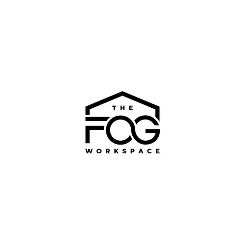 Hipster logo for a co-working office space