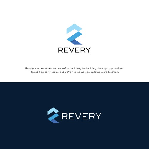 Logo for Revery - a software toolkit!