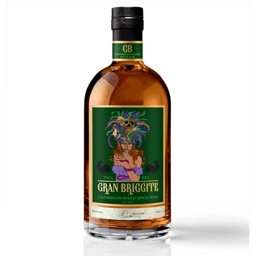 Gran Briggite Mixed Spice Caribbean Rum
