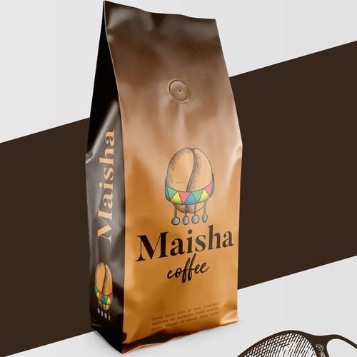 Logo for a coffee company