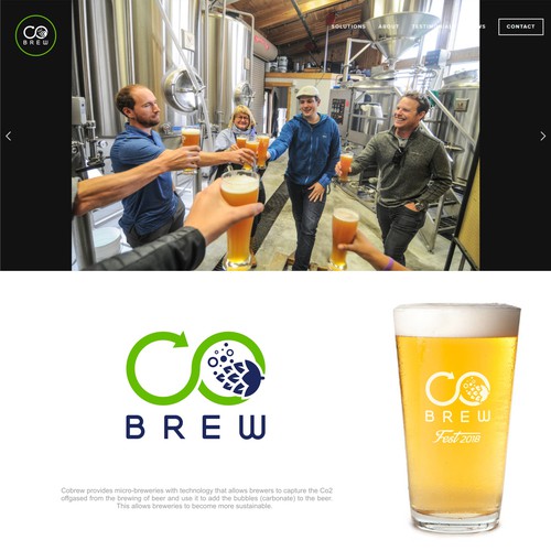 Bold Logo concept for COBREW.