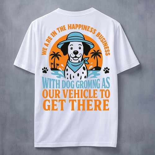 Fun Dog Wash & Spa T-shirt for Pet Lovers (This Design Is Available For Sale) 