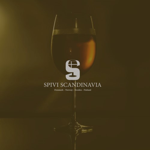 Wine glass logo