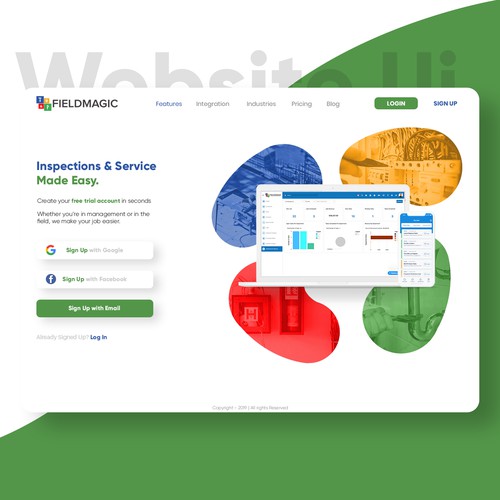 Landing Page Design | FieldMagic