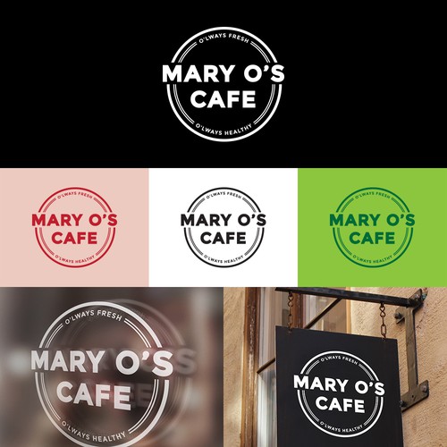 Mary O's Cafe Identity