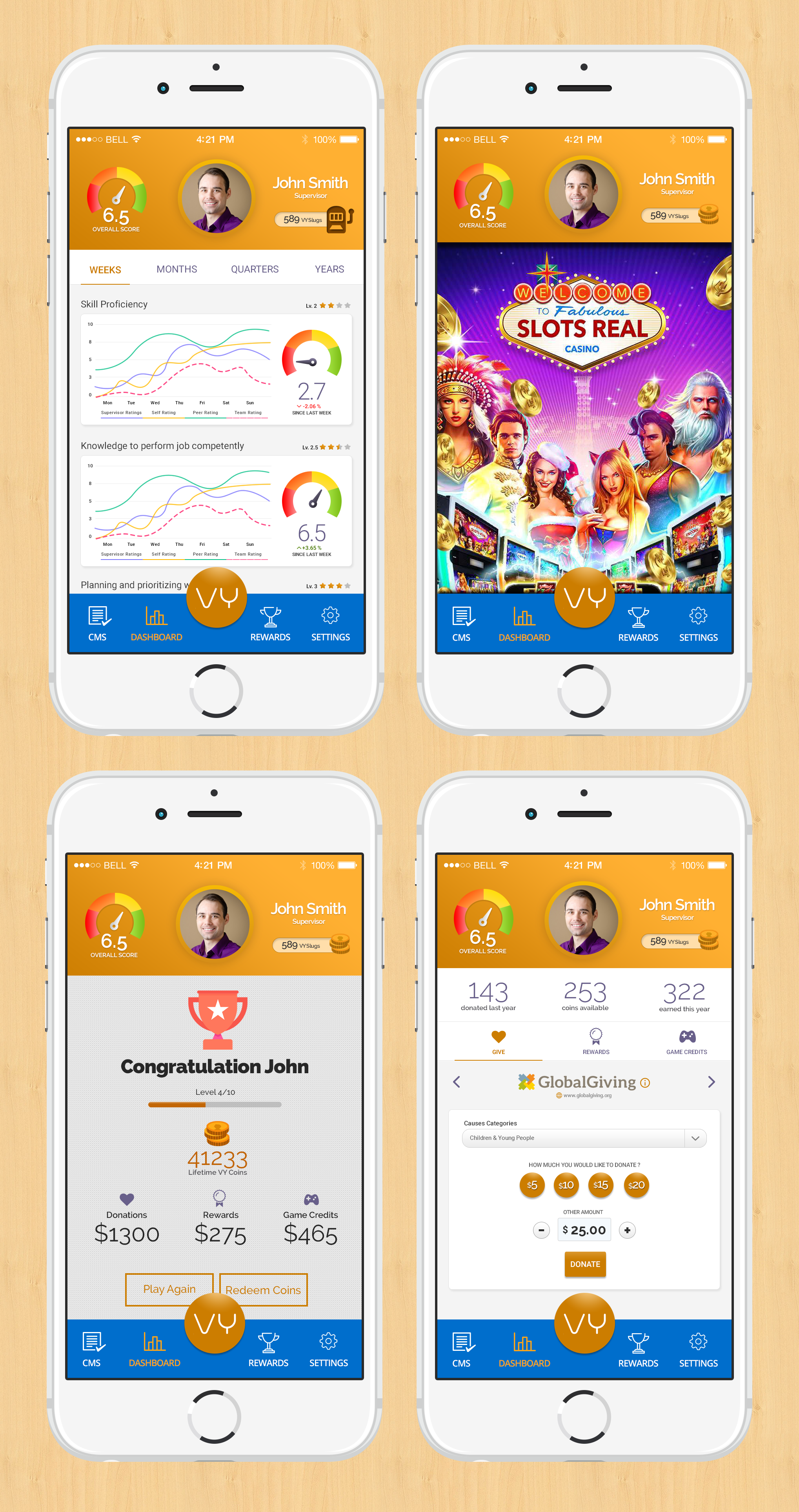 Mobile Gamification Platform! Fun & Professional!