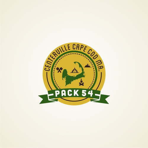 logo for Cub Scout Pack 54 Centerville Cape Cod MA