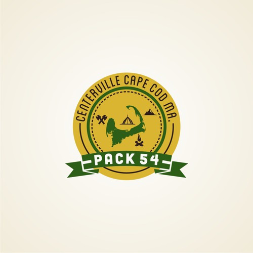 logo for Cub Scout Pack 54 Centerville Cape Cod MA