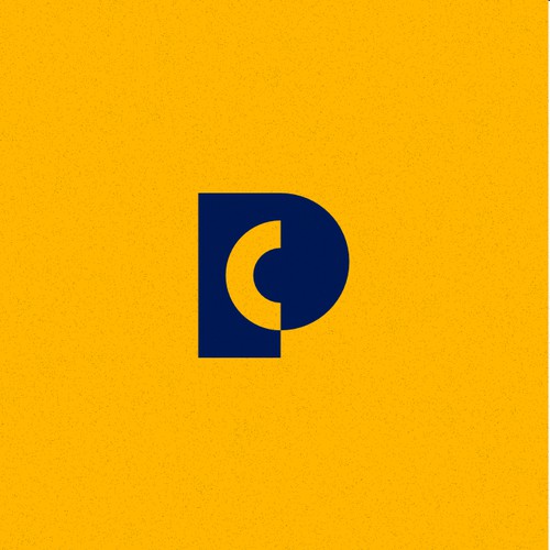 P + C logo concept