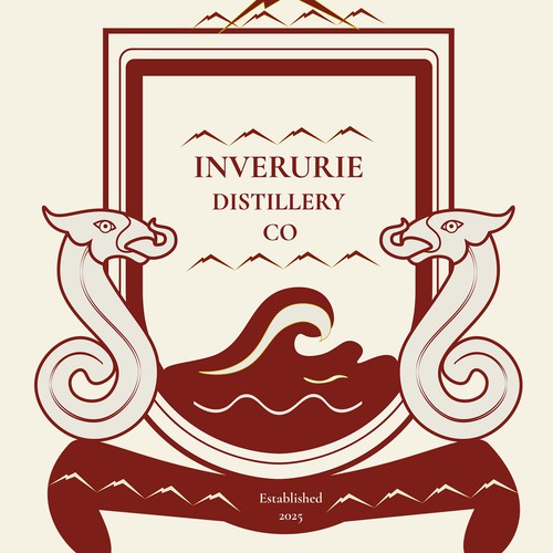 Inverurie distillery co symbolic logo 